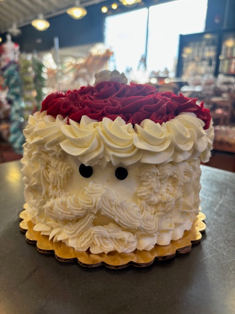 Santa Cakes - Yellow or Chocolate Cake