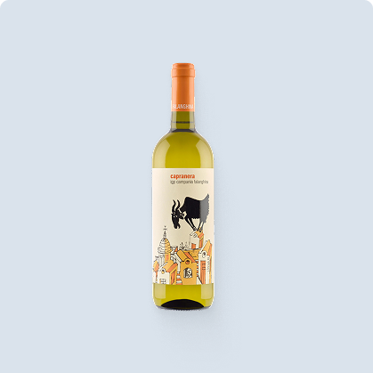 La Capranera Falanghina White Wine 750ml bottle