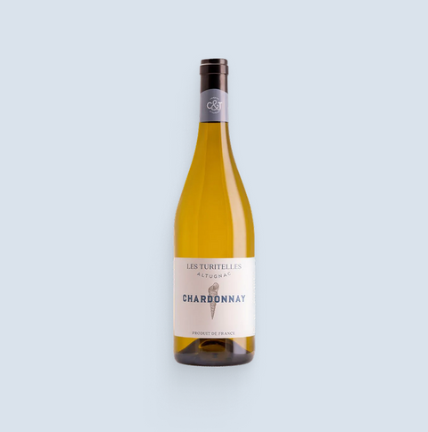 Les Turitelles Chardonnay White Wine 750ml bottle