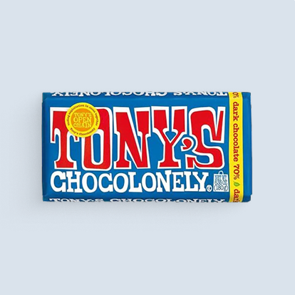 Tony's Chocolonely 6.35 OZ - 70% Dark Chocolate