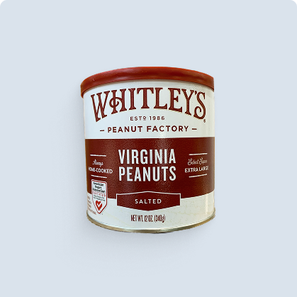 Whitley's Salted Peanuts
