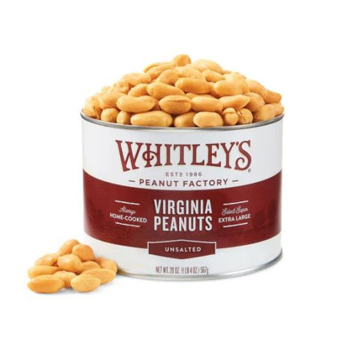 Whitley's Unsalted Peanuts