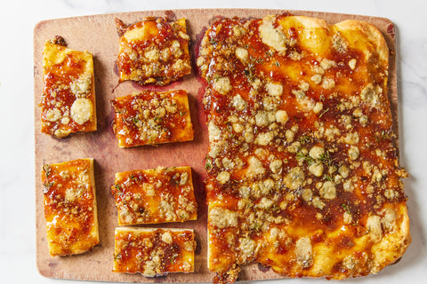 Fig Spread & Blue Cheese Focaccia