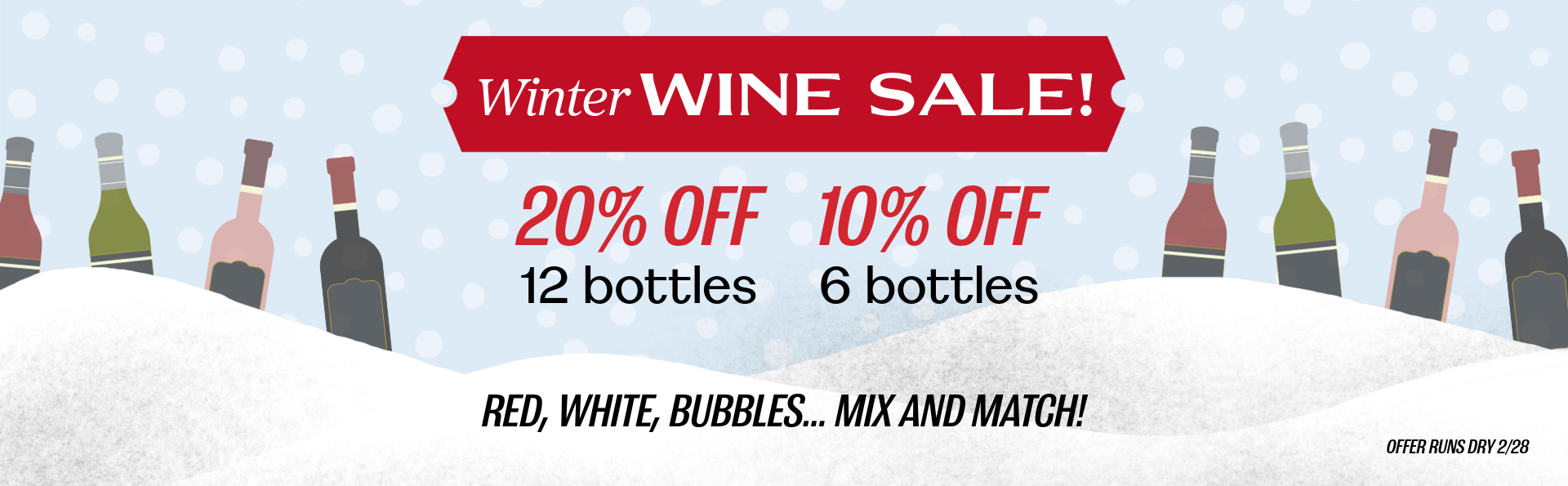 2025 Winter Wine Sale at Shubie's Marketplace